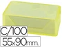 Liderpapel Tarjetas de visita blancas 90x55mm 250gr caja de 100 unidades