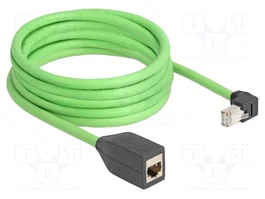 DeLOCK 80888 Prolongador Ethernet Cat.6a SF/UTP 5m Verde