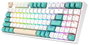 Redragon K643WGC-RGB-PRO Teclado Mecánico Inalámbrico con Interruptores Red y RGB Blanco