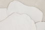DKD Home Decor Cuadro Lienzo Abstracto Pack de 2 (Blanco y Beige) 102,5x102,5 cm