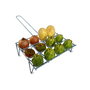 Gourmet Kitchen Parrilla para Verduras 12 Unidades 34x25.5cm Hierro Zincado
