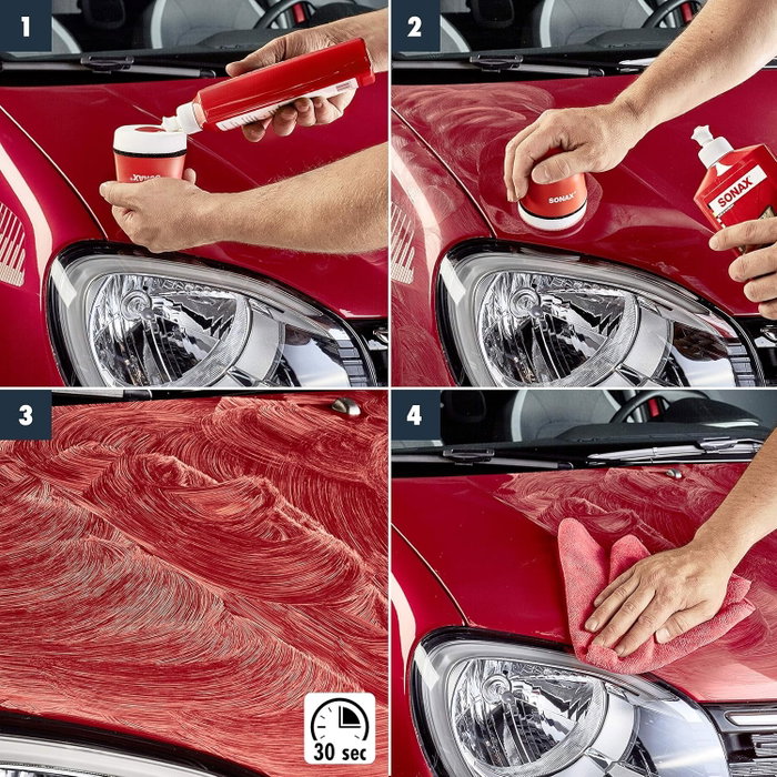 Sonax Abrillantador + Cera Roja 500ml