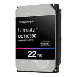 Western Digital Ultrastar DC HC580 22TB SAS 3.5" HDD Unidad de Disco Duro 7200RPM 512MB - WD22PURZ (Servidor/Workstation)