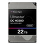 Western Digital Ultrastar DC HC580 22TB SAS 3.5" HDD Unidad de Disco Duro 7200RPM 512MB - WD22PURZ (Servidor/Workstation)