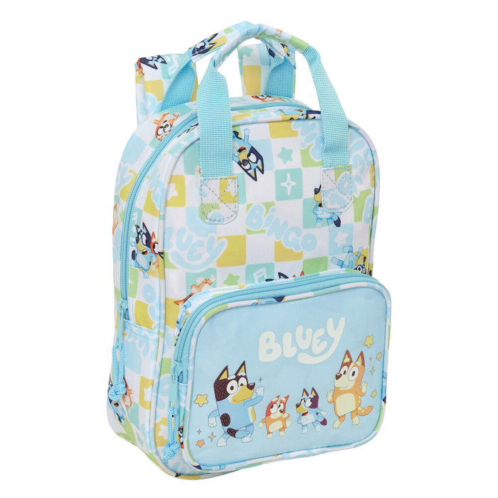 Safta Mochila Infantil Bluey Ready con Asas 20x28x8 cm