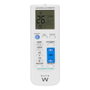 EWENT Mando a Distancia Universal para Aire Acondicionado EW1579 Blanco