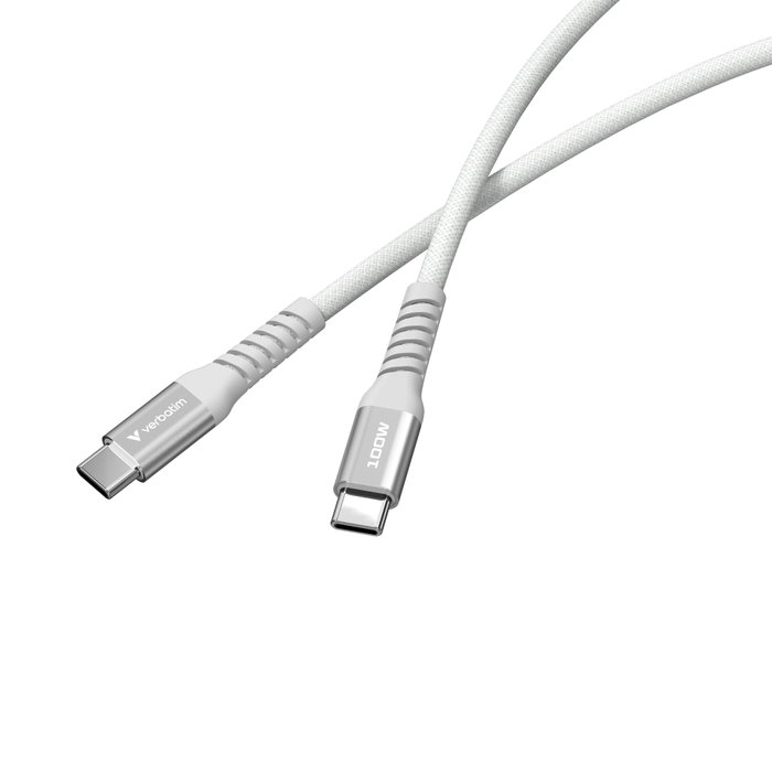 Verbatim Cable Magnético USB-C a USB-C 100W 1,2m Gris Verbatim Cable Magnético USB-C a USB-C 100W 1,2m Gris