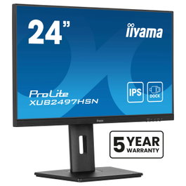 iiyama ProLite XUB2497HSN-B2 Monitor 23.8 IPS Full HD USB-C