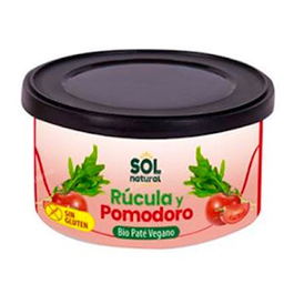 SOLNATURAL Paté de Rúcula-Pomodoro 125Gr. Bio Sin Gluten Vegano