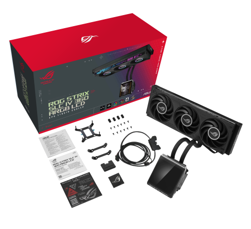 ASUS ROG STrix SLC IV 360 ARGB LCD Negro