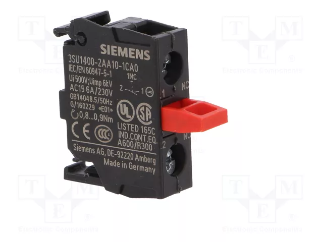 SIEMENS Bloques de contactos SIRIUS ACT 22mm NC