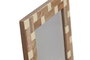 DKD Home Decor Set de 4 Marcos de Fotos Cuadrados Mango y Resina 15x20 cm