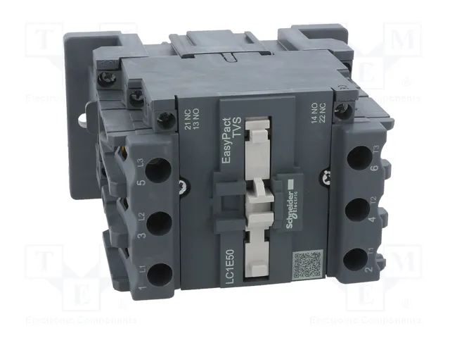 Schneider Electric LC1E50P7 Contactor Easy TeSys 3-polar 230VAC