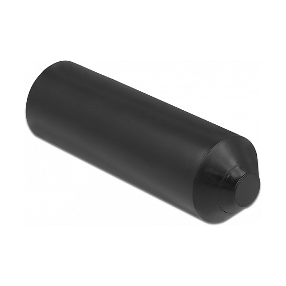 DeLOCK 19841 Funda sujetacables con adhesivo interno 80 x 25 mm Negro