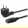 EQUIP Cable de Corriente IEC Schuko (Tipo F) a C13 - 3 Metros - Negro - 250V/10A - Ref. 112121