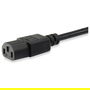 EQUIP Cable de Corriente IEC Schuko (Tipo F) a C13 - 3 Metros - Negro - 250V/10A - Ref. 112121