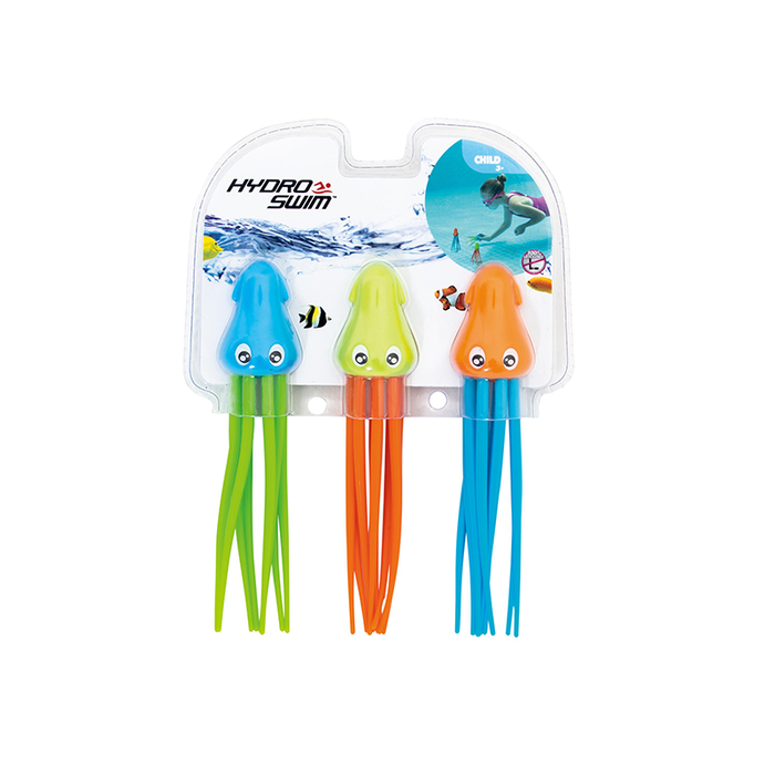 Bestway Juego Buceo Set 3 Piezas Pulpo Color Surtido +3 Años Playa y Piscina 26031