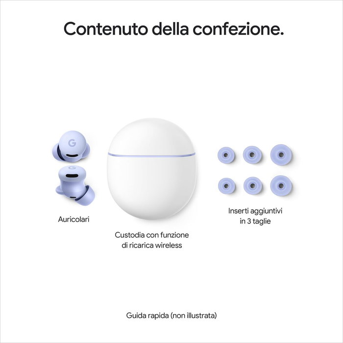 Auriculares Google Pixel Buds 2a Púrpura Auriculares Google Pixel Buds 2a Púrpura