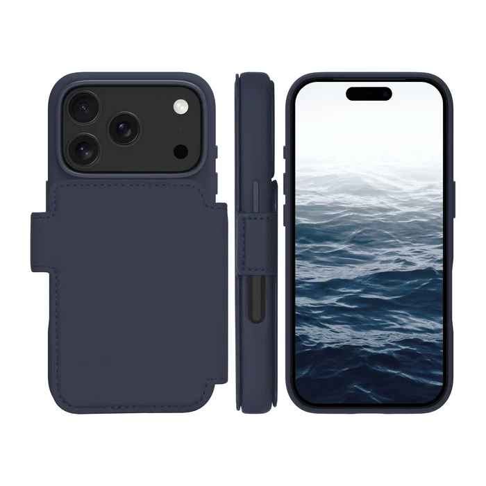 Dbramante1928 Lynge Funda con Tapa para iPhone 17 Pro, Compatible con MagSafe, Resistente al Agua