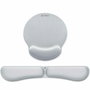 Subblim Pack Ergo MemoryFlex Alfombrilla y Reposamuñecas Plata SUBMP-04E021