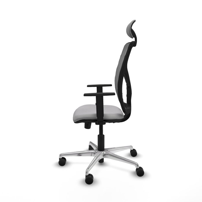 PIQUERAS Y CRESPO Silla de oficina Motilla Gris con mecanismo Sincro/Traslack PIQUERAS Y CRESPO Silla de oficina Motilla Gris con mecanismo Sincro/Traslack