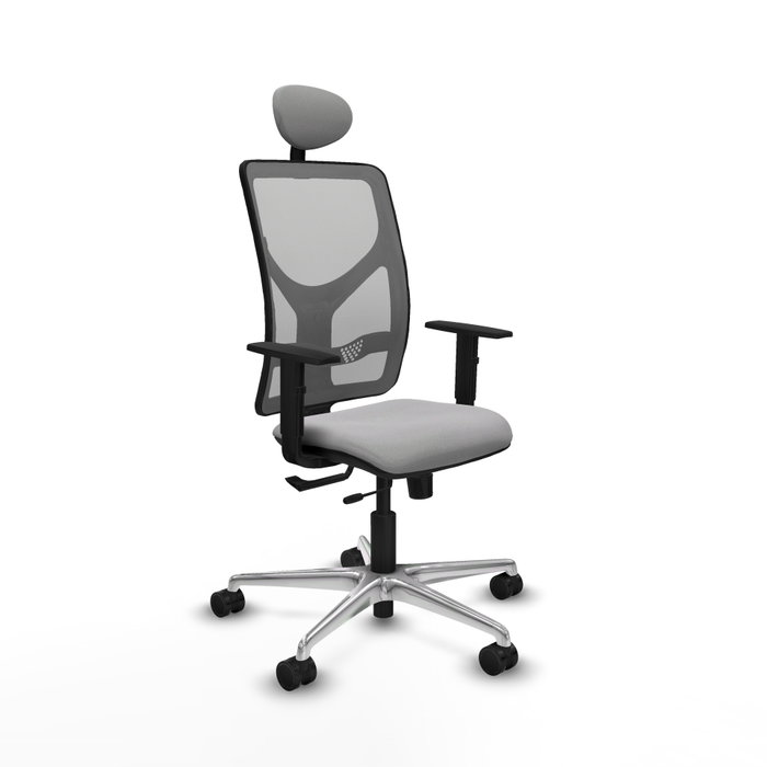 PIQUERAS Y CRESPO Silla de oficina Motilla Gris con mecanismo Sincro/Traslack PIQUERAS Y CRESPO Silla de oficina Motilla Gris con mecanismo Sincro/Traslack