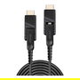 LINDY 38320 Cable de Fibra Óptica Híbrida Micro-HDMI a Micro-HDMI 18G Chapado en Oro 10m