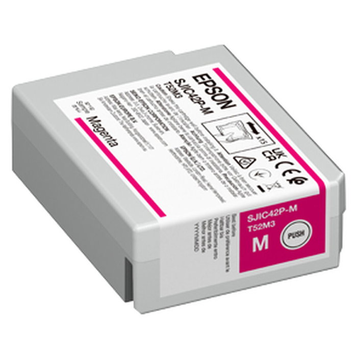 Epson SJIC42P-M Cartucho de Tinta Magenta Standard Epson SJIC42P-M Cartucho de Tinta Magenta Standard