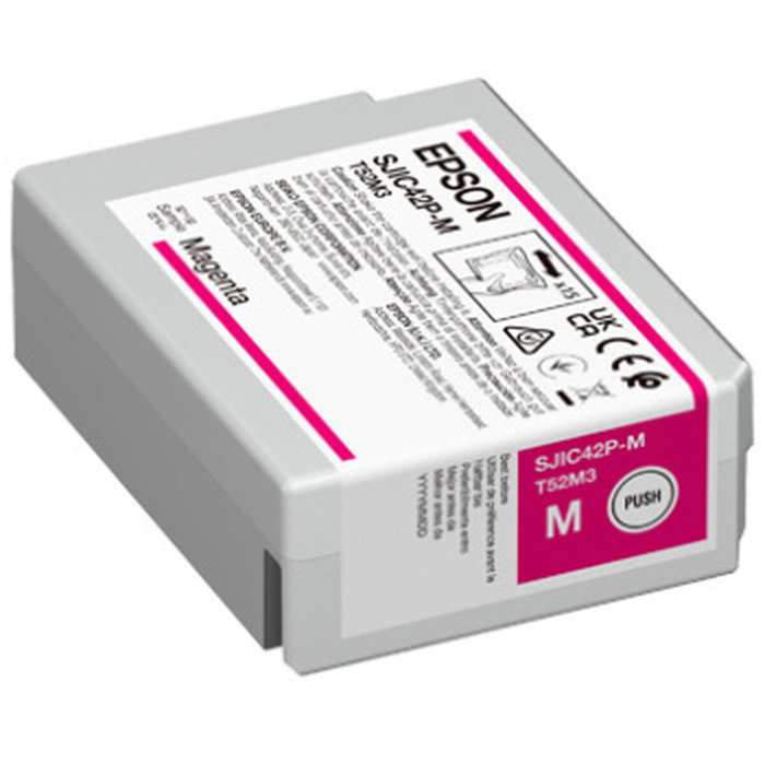 Epson SJIC42P-M Cartucho de Tinta Magenta Standard Epson SJIC42P-M Cartucho de Tinta Magenta Standard