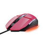 Trust GXT 109 Felox Ratón Gaming Rosa