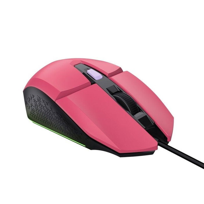 Trust GXT 109 Felox Ratón Gaming Rosa