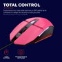 Trust GXT 109 Felox Ratón Gaming Rosa