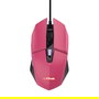 Trust Gaming Ratón Gaming GXT 109 Felox 25068 Hasta 6400 DPI Rosa