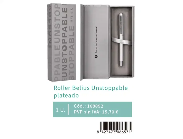 Belius Expositor Lote Bolígrafo 36 Piezas 3 Niveles MDF 600x420x750 mm