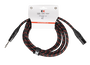 Ek Cable Audio Jack Estéreo a XLR Macho de Tela Trenzada 3m