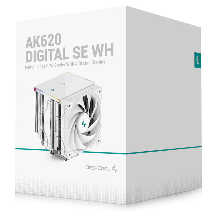 DeepCool AK620 Digital SE White Refrigerador de Aire Blanco DeepCool AK620 Digital SE White Refrigerador de Aire Blanco