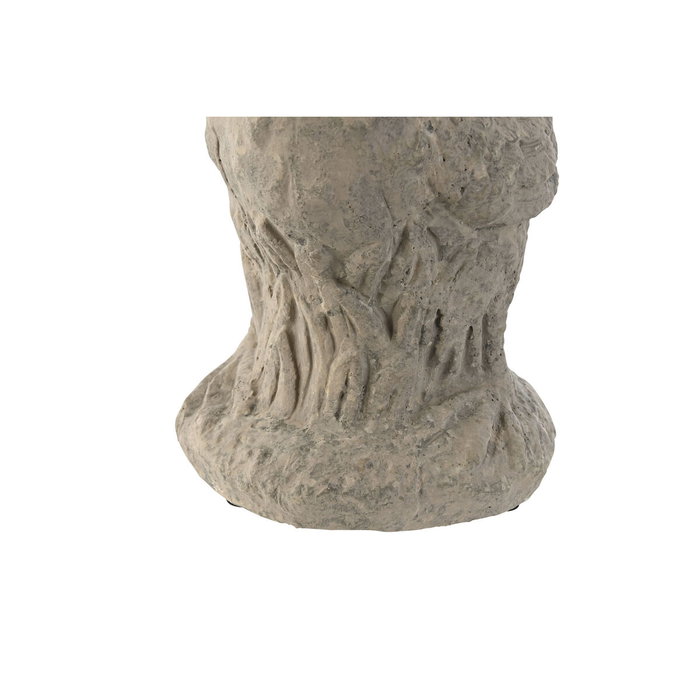 DKD Home Decor Figura de Gallina en Cemento Gris Desgastado