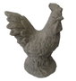 DKD Home Decor Figura Gallina Gris Cemento 12 x 22 x 17 cm