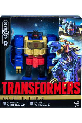 Hasbro Transformers Age of the Primes G2 Universe Grimlock/Autobot Wheelie Figura 19 cm
