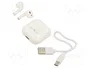 Gembird TWS-MLA-GW Auriculares In-ear Valletta Blanco