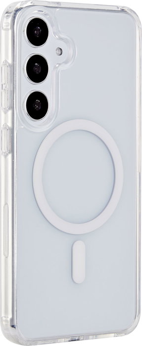eSTUFF Funda Híbrida Magnética Compatible con MagSafe Transparente para Samsung Galaxy S24+ INFINITE OSLO, 86% Plástico Reciclado eSTUFF Funda Híbrida Magnética Compatible con MagSafe Transparente para Samsung Galaxy S24+ INFINITE OSLO, 86% Plástico Reciclado