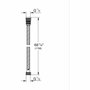 Grohe Manguera de ducha VitalioFlex de metal de 1,75 m