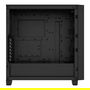 Corsair CC-9011255-WW Caja de PC Midi Tower Negra con Vidrio Templado e Iluminación RGB Multi ATX