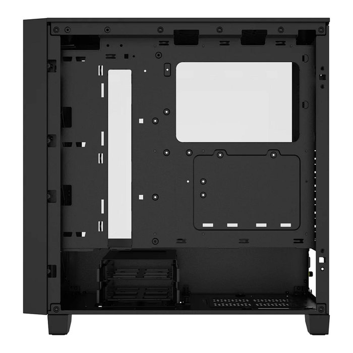 Corsair CC-9011255-WW Caja de PC Midi Tower Negra con Vidrio Templado e Iluminación RGB Multi ATX