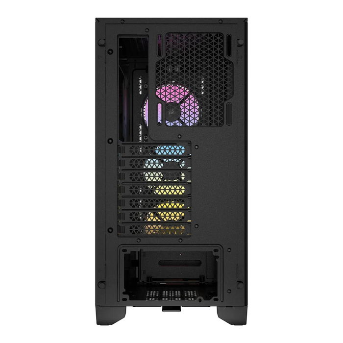 Corsair CC-9011255-WW Caja de PC Midi Tower Negra con Vidrio Templado e Iluminación RGB Multi ATX