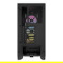 Corsair CC-9011255-WW Caja de PC Midi Tower Negra con Vidrio Templado e Iluminación RGB Multi ATX