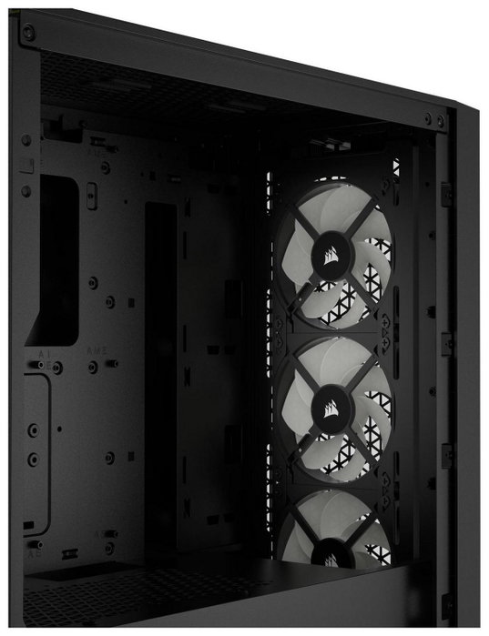 Corsair 3000D RGB TG Black CC-9011255-WW Torre Media Negra Cristal Templado