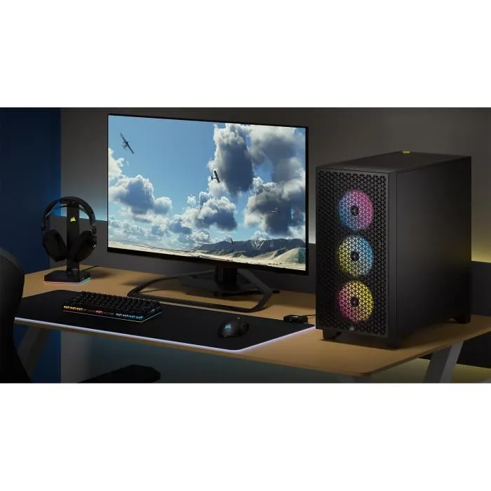 Corsair 3000D RGB AIRFLOW Negro