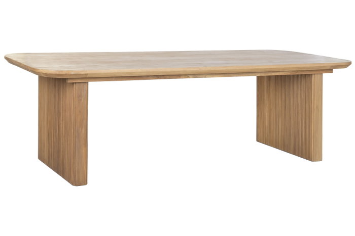 DKD Home Decor Mesa Tropical Teca 100 x 77 x 250 cm
