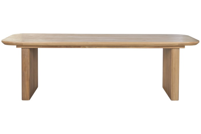 DKD Home Decor Mesa Tropical Teca 100 x 77 x 250 cm